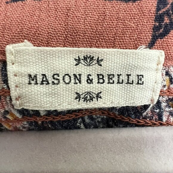 Mason & belle Caseey BOHEMIAN Tassel peasant Top BLOUSE size 1X - Picture 10 of 11